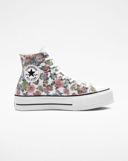 Topanky Na Platforme Converse Chuck Taylor All Star Lift LTD Floral Vysoke Damske Kvetinové | SK JXZRP6